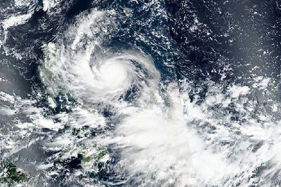 Powerful typhoon headed for north Philippines strengthens