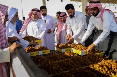 Get a peek inside this Saudi Arabian date festival