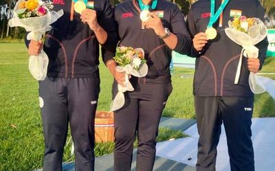 Indian men bag junior team trap gold at World Championships