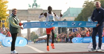 Eliud Kipchoge breaks his own marathon world record with remarkable run in Berlin