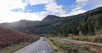 Man dies after horror single-vehicle crash on Scots country road