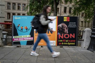 Swiss back pension reform, hiking retirement age for women: projections