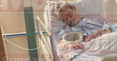 Seriously ill serial killer lies chained to hospital bed as desperate families issue final plea