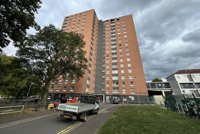 Man dies ‘after climbing out of window to escape tower block fire’