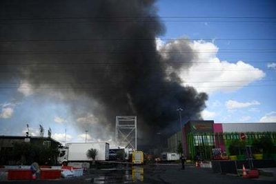 Paris: Smoke seen for miles as huge fire breaks out at ‘world’s largest produce market’