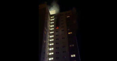 Flats evacuated after firefighters tackle Glasgow south side building blaze