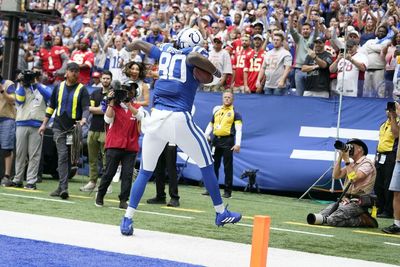 WATCH: Colts’ Jelani Woods catches first NFL TD vs. Chiefs