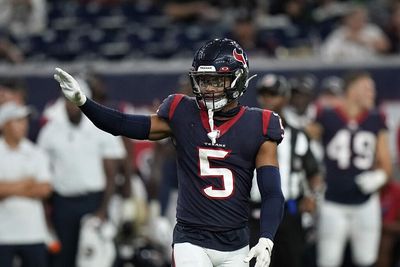 WATCH: Texans S Jalen Pitre gets first career interception