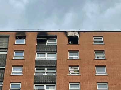 Man killed in Bristol tower block fire ‘died after climbing out window to escape’