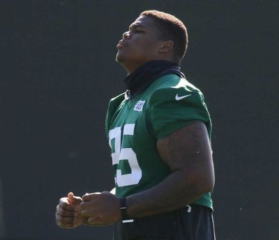 Quinnen Williams blows up on Jets assistant coach Aaron Whitecotton