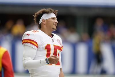 Patrick Mahomes was quite unhappy with the way the Chiefs’ first half ended