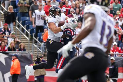 Ravens TE Mark Andrews scores two incredible touchdowns vs. Patriots in Week 3