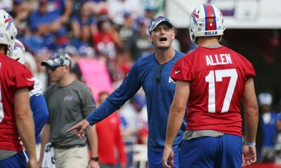 Here’s why Bills OC Ken Dorsey lost his mind at the end of the Dolphins game