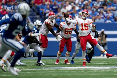 Patrick Mahomes says Chiefs’ offensive miscues were main culprit in Week 3 loss to Colts