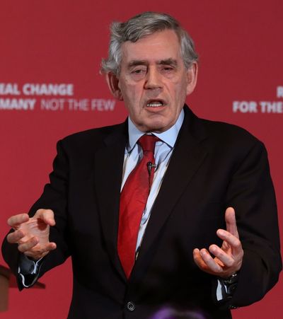 Gordon Brown ‘nearing completion’ on Labour’s review of UK’s future