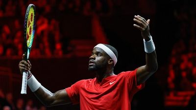 Frances Tiafoe beats Stefanos Tsitsipas to seal Team World's Laver Cup victory over Roger Federer's Team Europe