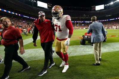 49ers LT Trent Williams ‘most likely’ has high ankle sprain