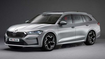 2023 Skoda Superb Rendering Takes After Recent Spy Shots Of The Big Wagon