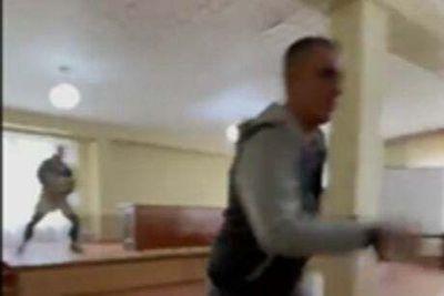 Russian army recruiter shot after gunman opens fire in enlistment office