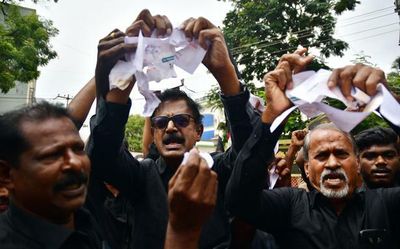 Thanthai Periyar Dravidar Kazhagam stages protest against chapter on varna system in CBSE textbooks