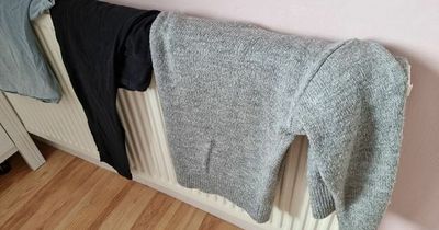 Plumbing expert issues money warning to people who use radiators to dry clothes