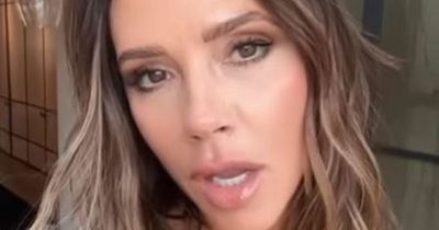 Victoria Beckham shows cheeky side in TikTok video with David’s ‘sticky stuff’