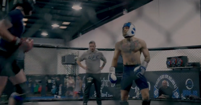 Eagle eyed fans notice the same thing in Conor McGregor training video