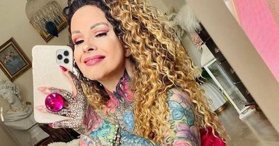 Gran shows off 25k tattoo collection over her entire body