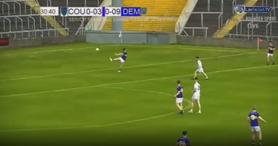 Bizarre moment as player scores rare 'own point' in GAA game