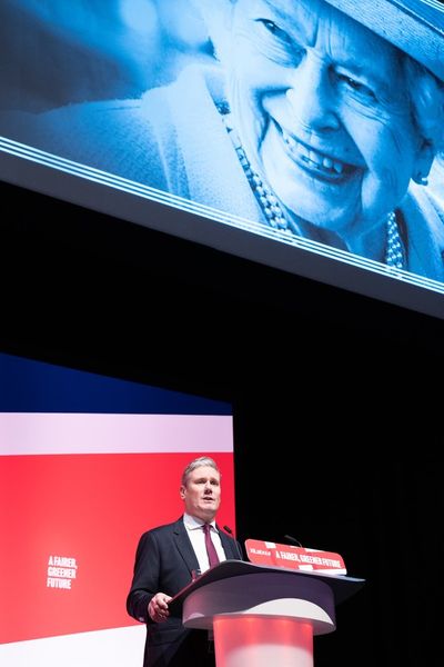 Starmer urged to visit picket line as Labour members back striking workers