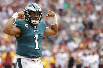 Eagles QB Jalen Hurts on a historic offensive pace entering Week 4 vs. the Jaguars