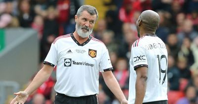 Why Roy Keane shoved Manchester United team-mate vs Liverpool Legends