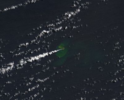 World’s newest island appears in Pacific Ocean after eruption of underwater volcano