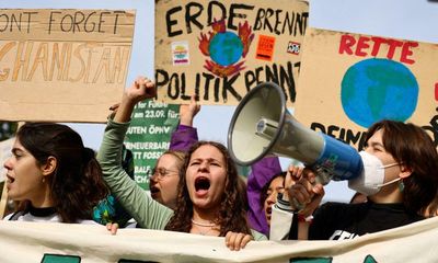 Thousands call for ‘climate reparations and justice’ in global protests