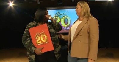 Alison Hammond's son makes rare ITV This Morning appearance as she breaks down on air