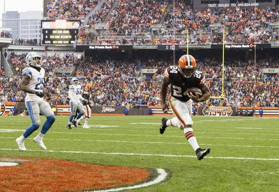 Running back Nick Chubb on prolific pace to start 2022 season