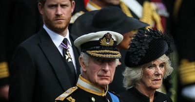 Row looms over Prince Harry's bombshell book as King Charles and Camilla are spotted in Scotland