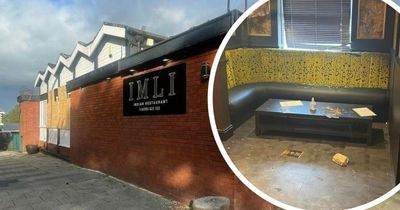 'Booming' Indian restaurant has bricks hurled through window just weeks after opening
