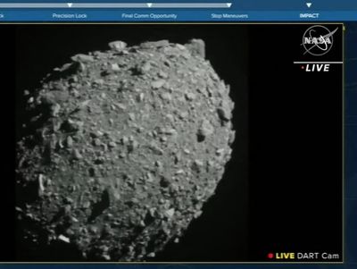 NASA spacecraft closes in on asteroid for head-on collision