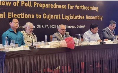 Election Commission team in Gujarat to review Assembly poll preparations