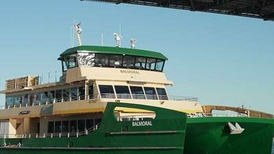 Manly ferries operator says vessel 'well away' from Sydney Harbour cruise ship when steering failed