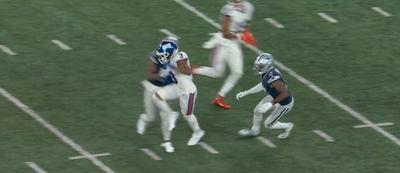 NFL fans were divided after Giants’ Sterling Shepard drew a questionable offensive pass interference call