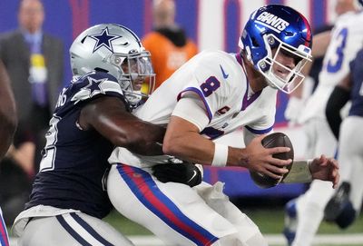 The Cowboys pummeled Daniel Jones with a historic pass-rush performance to beat the Giants