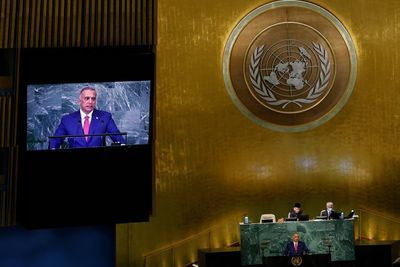 At UN, a fleeting opportunity to tell their nations' stories