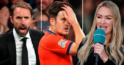 Laura Woods calls out Gareth Southgate's "blind loyalty" after Harry Maguire howlers