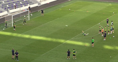 Ross Tierney's strike labelled 'criminal' as he scores rocket in Ireland U21 training