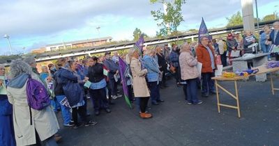 Salford Royal staff gate-crash hospital chief meeting in pay row protest