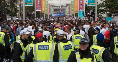 Five taken to hospital and arrests made after Germany fans storm Wembley pub before England game