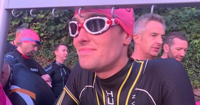 I did Ironman Wales for the first time and only the fear of drowning kept me going