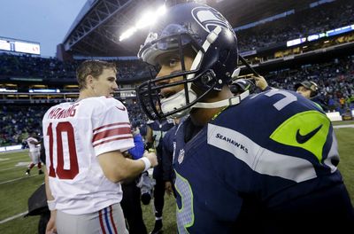 Eli Manning rips Russell Wilson on Monday Night Football broadcast